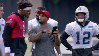 Steve Smith Had Some Rude Fantasy Football Questions For Panthers Receiver D.J. Moore